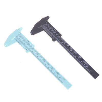 6 Inch 150mm Plastic Vernier Caliper Sliding Gauge Ruler Jewelry Measuring N _r1