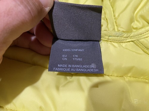 JACK WOLFSKIN Girls Zenon Stormlock Puffer Winter Jacket Size EU 176 US 14+Years - Picture 5 of 16
