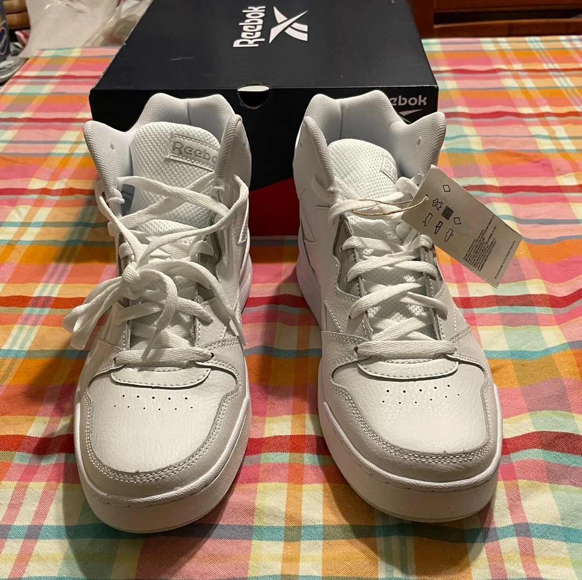 Reebok Royal BB4500 HI2 White Hi Top Basketball Sneakers Size Men