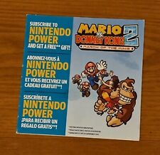Mario vs. Donkey Kong 2: March of the Minis (Nintendo DS) Club Nintendo Insert