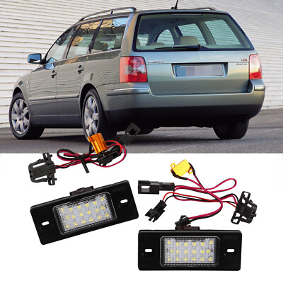 Passt für VW Passat Variant B5.5 3BG 3B6 Bj. 01-05 LED Kennzeichenbeleuchtung