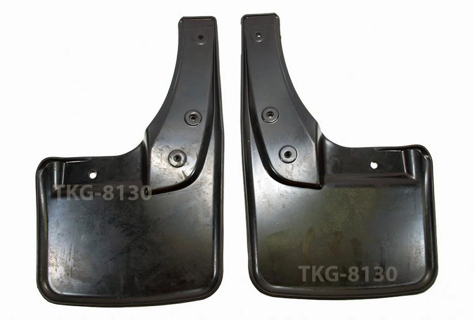 Protector contra salpicaduras delantero y trasero ajuste guardabarros (2x2) Toyota Hilux Revo 2015 2016 2017 Foto 3 de 4