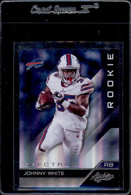 2011 Absolute Memorabilia Spectrum Silver #135 Johnny White Rookie RC Card 43/50