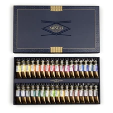 Mijello Mission Gold Class Watercolor Paints MWC-1534 15ml X 34 Color Free Ship