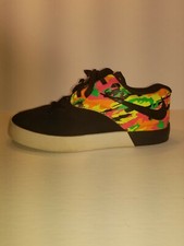 Nike KD VULC 2 GS Shoes 725160-002 Black Crimson Citrus Size 3.5Y Immaculate