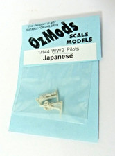 OzMods Japanese WW2 pilots (2), unpainted res...