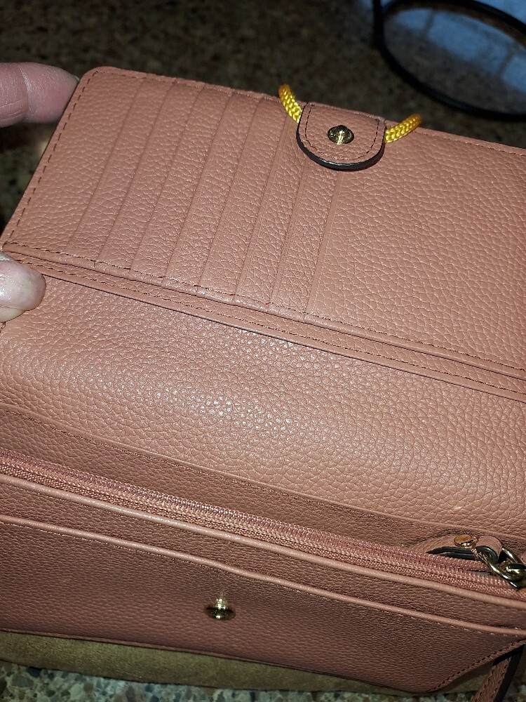 Michael Kors Sunset Peach Mott Wallet View 5