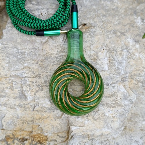12 Turns Green Spirals Toroidal Vortex Wave Generator Torsion Fields Generator - Picture 13 of 13
