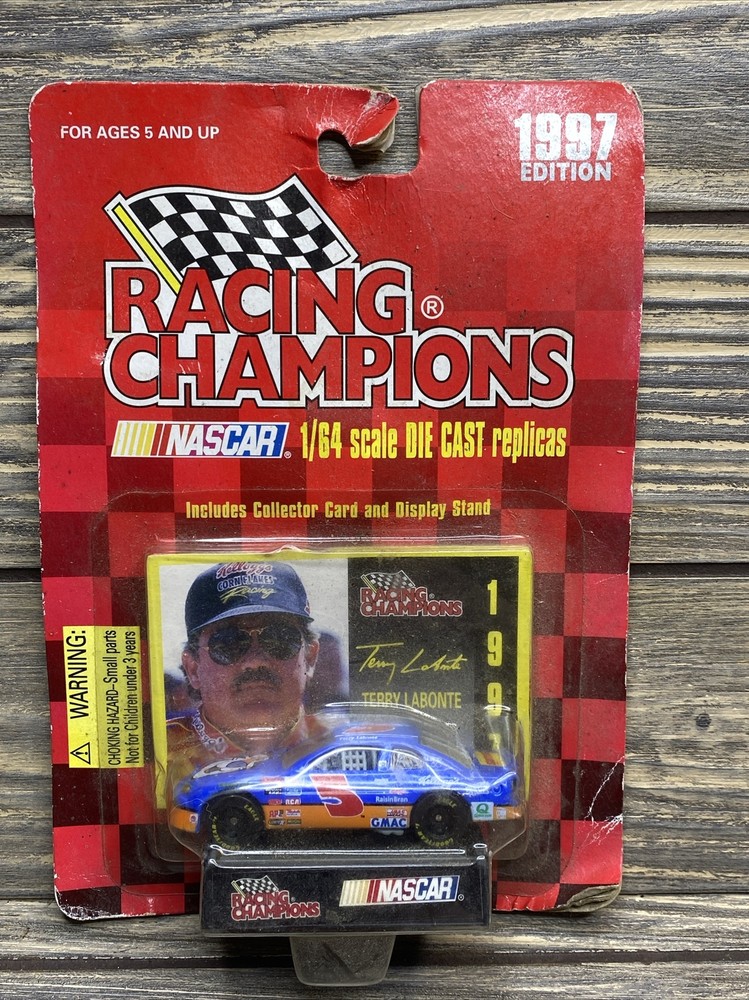 Vintage Racing Champions 1997 Tony Labonte Kellogg’s Blue Die Cast Model Car