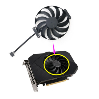 Kühler Lüfter Reparatur Teil CF1010U12D für ASUS RTX3060 PHOENIX ITX Grafikkarte