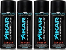 Xikar HP Butane Fuel Refill for Lighters, High Altitude Formula 8oz (4 Pack)