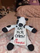 Chick Fil A Cow “Eat Mor Chikin” More Chicken Small Plush Stuffed Toy Chik Fil A