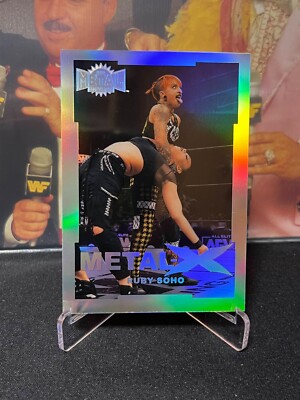Ruby Soho # 2022 Skybox Metal Universe AEW All Elite Wrestling METAL-X /499