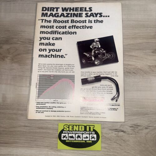 Dirt Wheels October 1989 Magazine - Picture 2 of 2