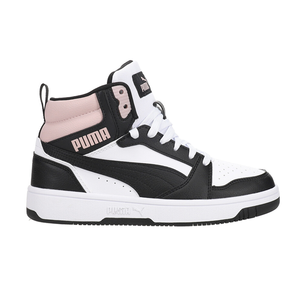 Женские кроссовки Puma Rebound V6 на шнуровке, черные, розовые, белые, повседневная обувь 4010062