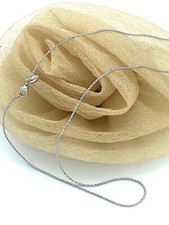 50 cm HALSKETTE Kette 750 Weißgold 18 KT Gold Herren Damen Unisex 👍extravagant