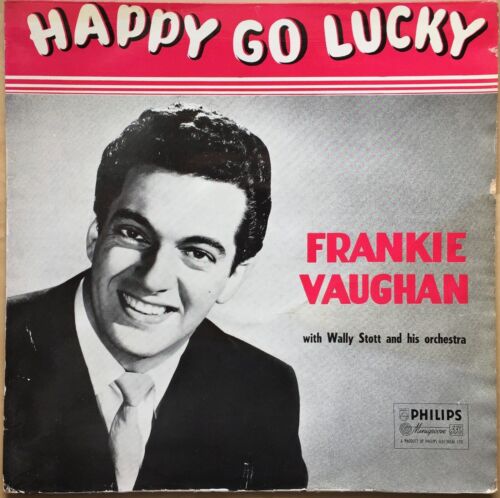 FRANKIE VAUGHAN HAPPY GO LUCKY 1. PRESSE 1957 UK PHILIPS VINYL LP BBL 7198 - Bild 1 von 3