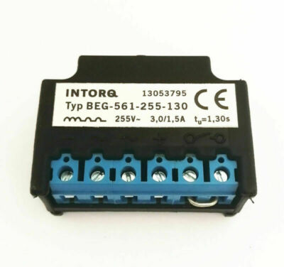 1x INTORQ BEG-561-255-130 255V~ 3.0A/1.5A 0.30S 13053795 Transformer Rectifier