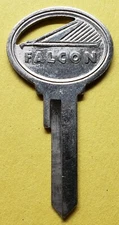 VINTAGE FORD FALCON UNCUT BLANK KEY H FORD MOTOR COMPANY USA ORIGINAL 