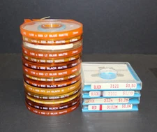 14 Letraline Letraset Tapes and 4 Chartpak Graphic Tapes