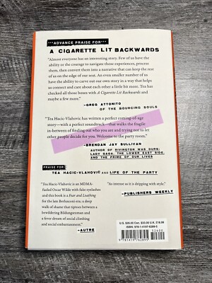 A Cigarette Lit Backwards by Tea Hacic-Vlahovic HC NEW 1st Edition  9781419762895| eBay
