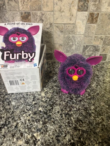 Hasbro furby purple voodoo new in box 2012 in PERFECT CONDITION