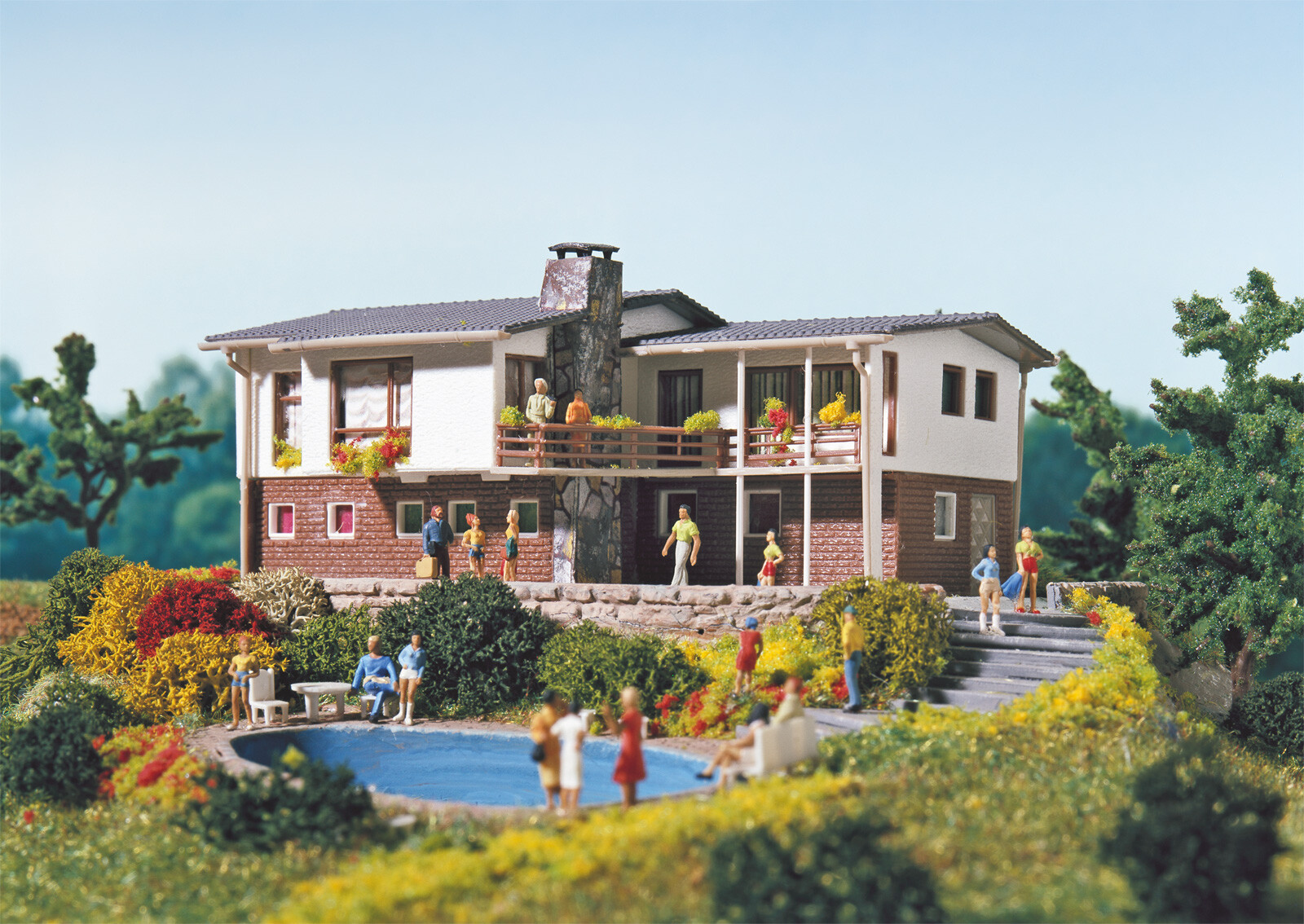 Vollmer Scala N 47762 Villetta Bungalow Nuovo OVP