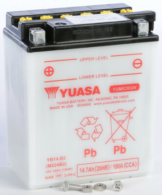 Yuasa Yumicron Battery YB14-B2 | eBay