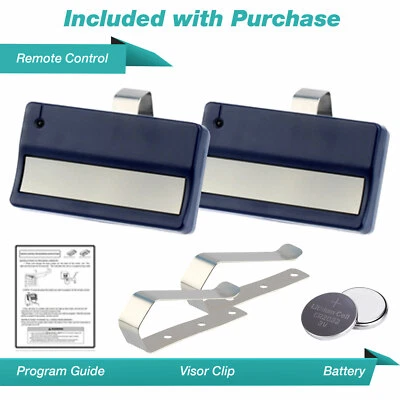 2 For Liftmaster 971LM (1-Button) Garage Door Opener Remote HBW1241