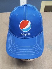 Blue - Pepsi - Trucker Style Baseball Hat   