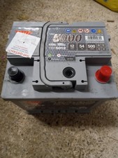 Yuasa YBX5012 High Performance Car Battery For Renault Zoe Only 2 Months Old