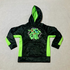 Teenage Mutant Ninja Turtles Boys Sweatshirt Hoodie XS 4/5 Nickelodeon