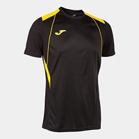Joma Kurzarmshirt Mann Championship VII Schwarz Gelb