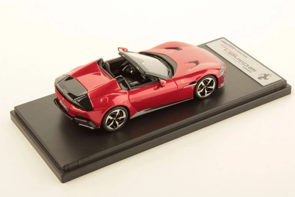 Ferrari 12 Cilindri Spider 1:43 Rosso Imola LS556F LOOKSMART - Immagine 2 di 2