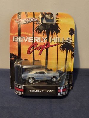HOT WHEELS 2013 RETRO ENTERTAINMENT BEVERLY HILLS COP  68 CHEVY NOVA