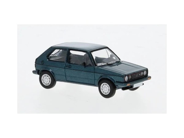 Brekina PCX870526 Vw Vw Golf I Gti Pirelli Metallic DunkelgrüN, 1980, 1:87/H0-image