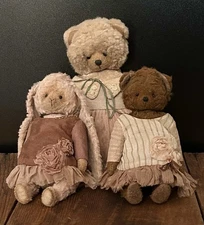 Wonderful Set Of Bears And Rabbit