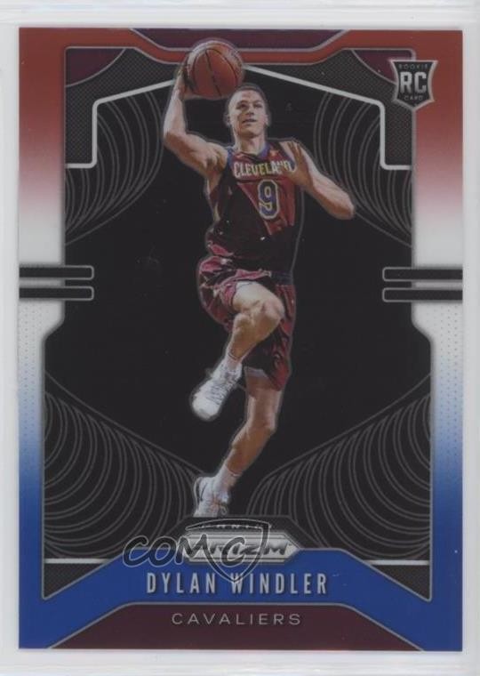 2019-20 Panini Prizm Rookie Red White & Blue Prizm Dylan Windler #270 0a3