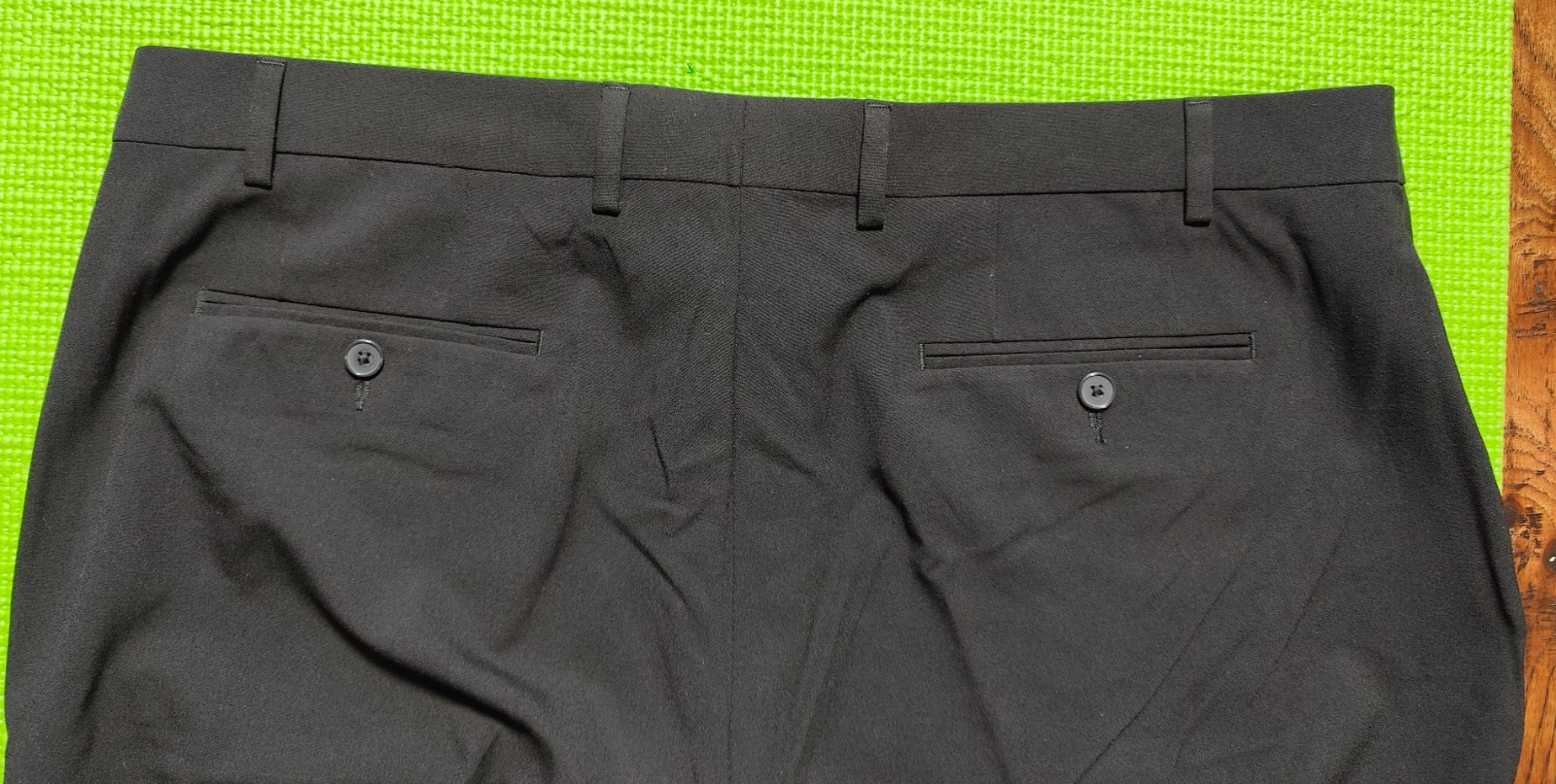 Calvin Klein Men's Dress Pant Slim Fit, 38x32, Black, 1882280 thumbnail 9