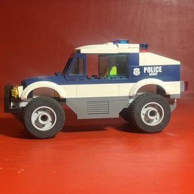 Lego 60007 Lego City High Speed Chase, Police Truck And Driver Only.