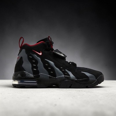 Nike Air DT Max '96 'Falcons' Deion Sanders Mens Shoes Black/Grey-Red HQ3620 010