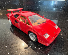 Bburago 1:18 Lamborghini Countach 1988 Die Cast Model Car ? Red Boxed, rare