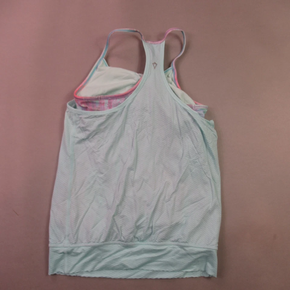 Camisa Ivivva Niñas 12 Sin Mangas Entrenamiento Gimnasio Ligera Lululemon Pullover Foto 4 de 4