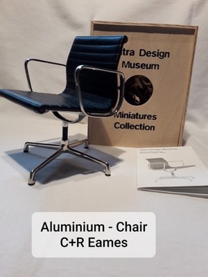 Vitra-Miniaturen Aluminium-hair  in Box, guter Zustand
