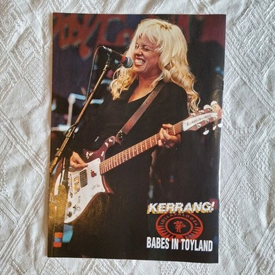 Babes In Toyland / Rage Against The Machine Vintage Poster Rock Music Double 