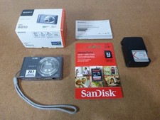 CIB SONY Cyber-Shot DSC-W810 20.1MP 32GB SD Card 6x Zoom Digital Camera