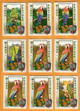 2021 Allen & Ginter Birds of a Feather lot of 9