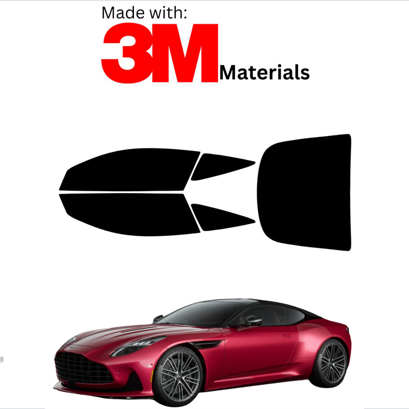 Precut Window Tint For Aston Martin DB12 12-24 Color Stable Ceramic Made With 3M