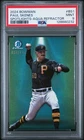 2024 Bowman Chrome Paul Skenes Spotlights Aqua Refractor RC Rookie /125 PSA 9