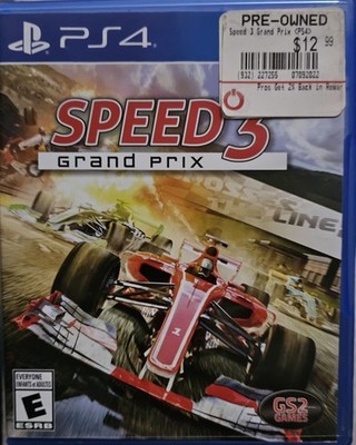 Speed 3 * Grand Prix * Sony * PlayStation 4 Game *